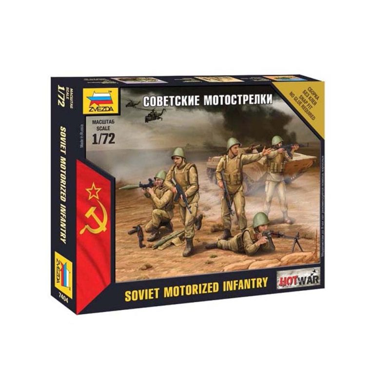 Zvezda Soviet Infantry (1/72) 7404