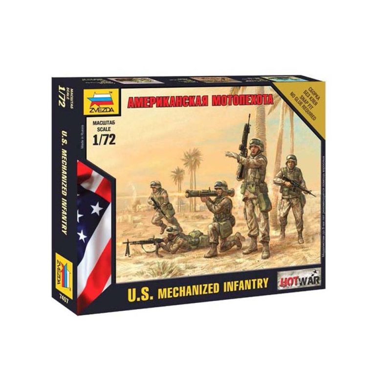 Zvezda American Infantry (1/72) 7407