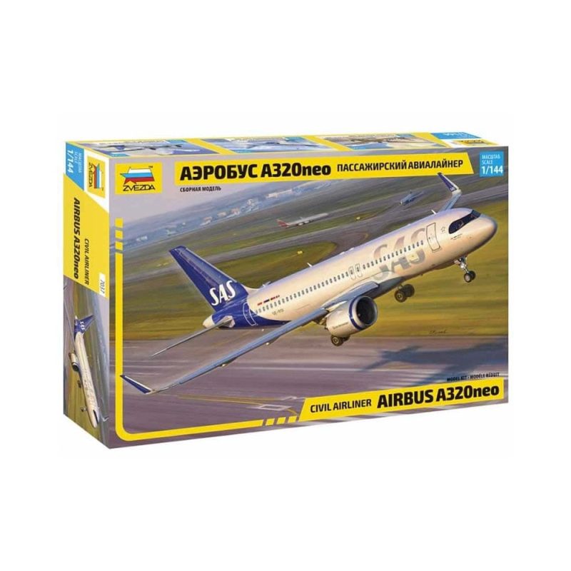Zvezda Airbus A320neo (1/144) 7037