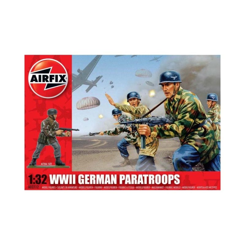 Airfix WWII German Paratroopers (1/32) A02712V
