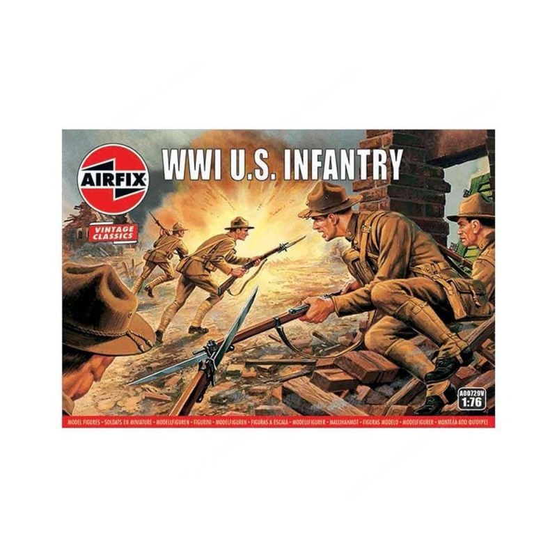 Airfix WWI U.S. Infantry (1/76) A00729V