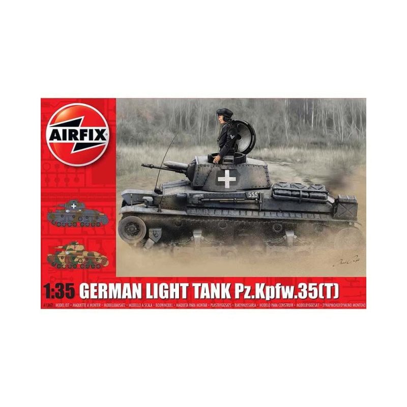 Airfix German Light Tank Pz.Kpfw.35(t) (1/35) A1362