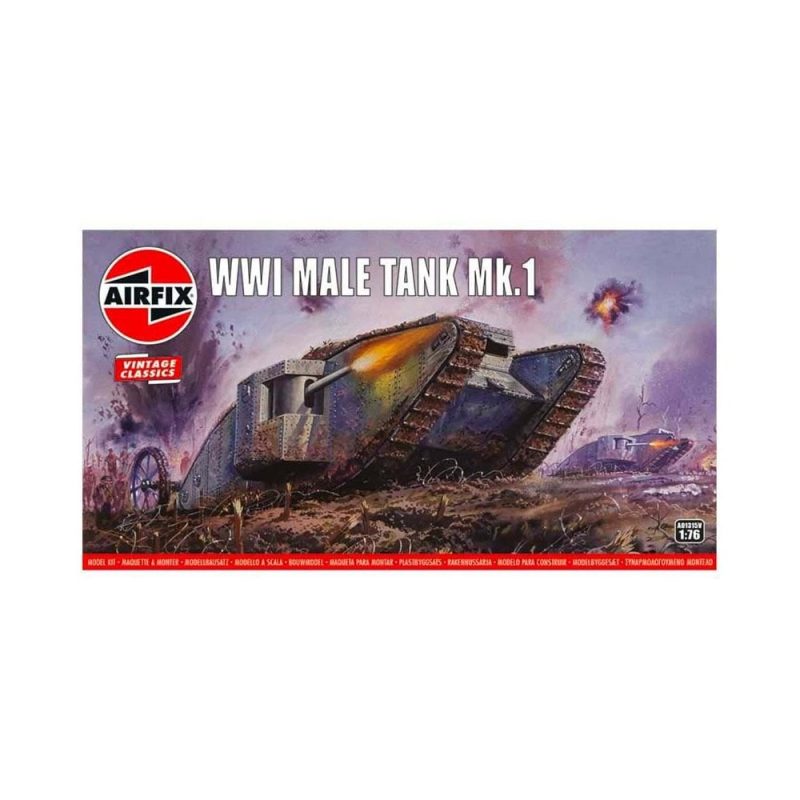 Airfix WWI Male Tank Mk.I (1/76) A01315V