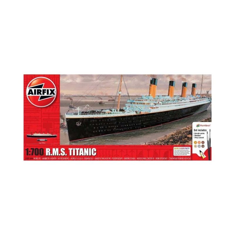 Airfix Medium Gift Set - R.M.S. Titanic (1/700) A50164A