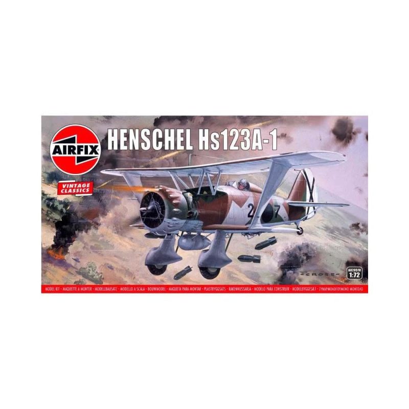 Airfix Henschel Hs123A-1 (1/72) A02051V