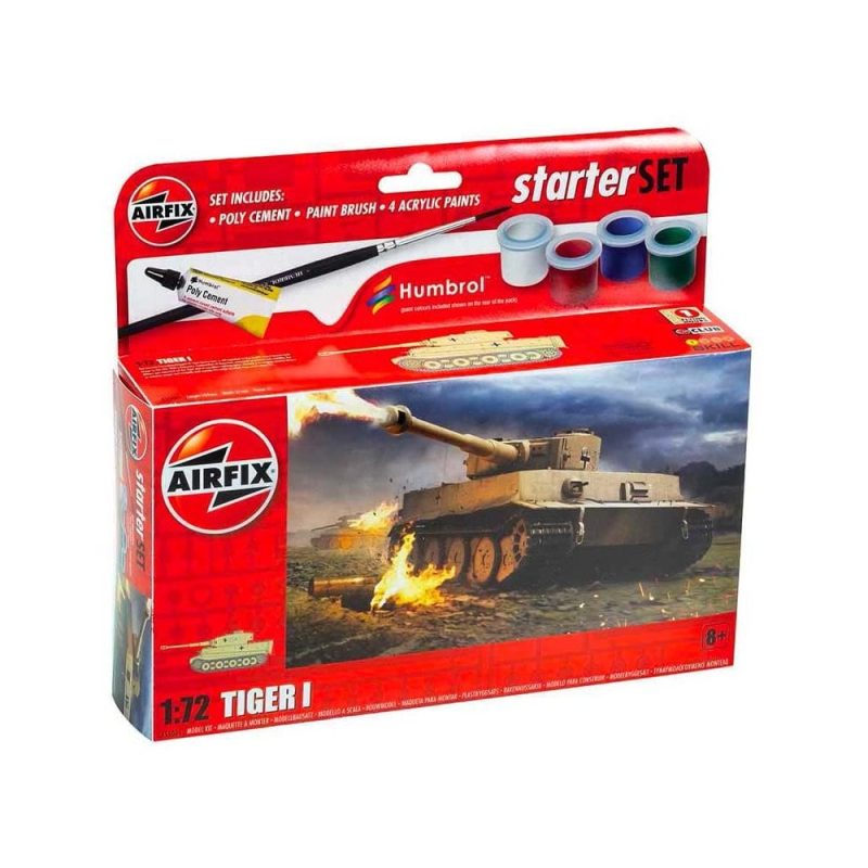 Airfix Tiger 1 Starter Set (1/72) A55004