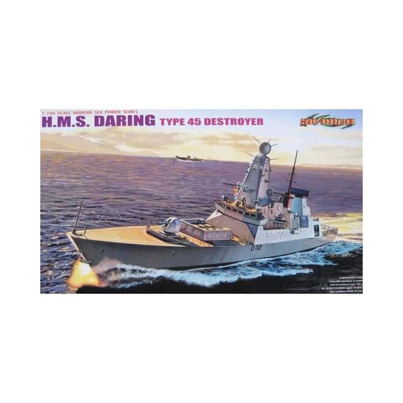 Dragon H.M.S. Daring Type 45 Destroyer (1/700) 7093