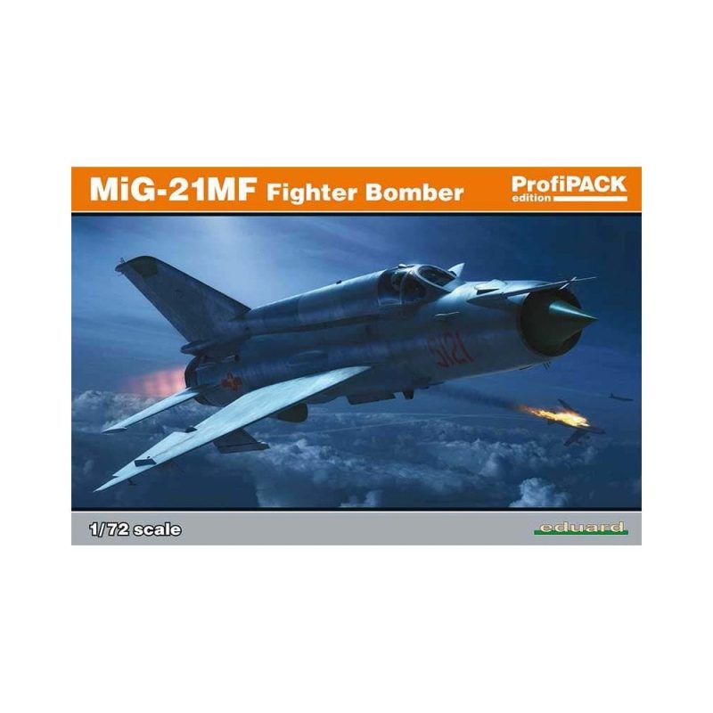 Eduard Profipack MiG-21MF Fighter-Bomber (1/72) 70142