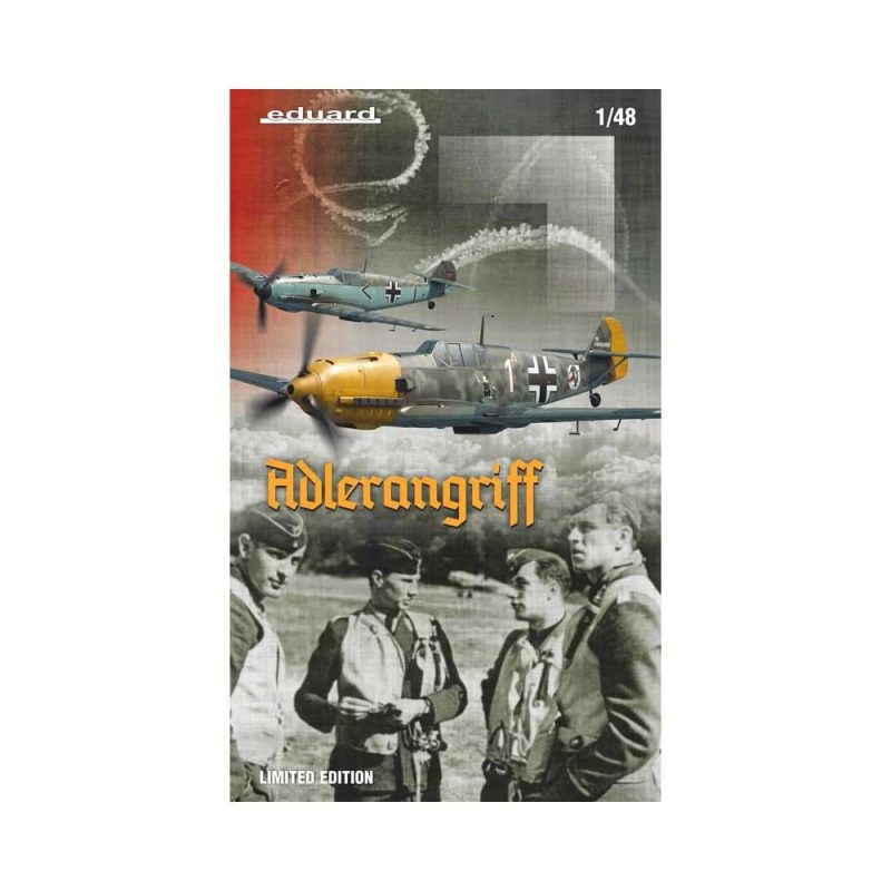 Eduard Messerschmitt BF-109E Adlerangriff (Double Kit) (1/48) 11144