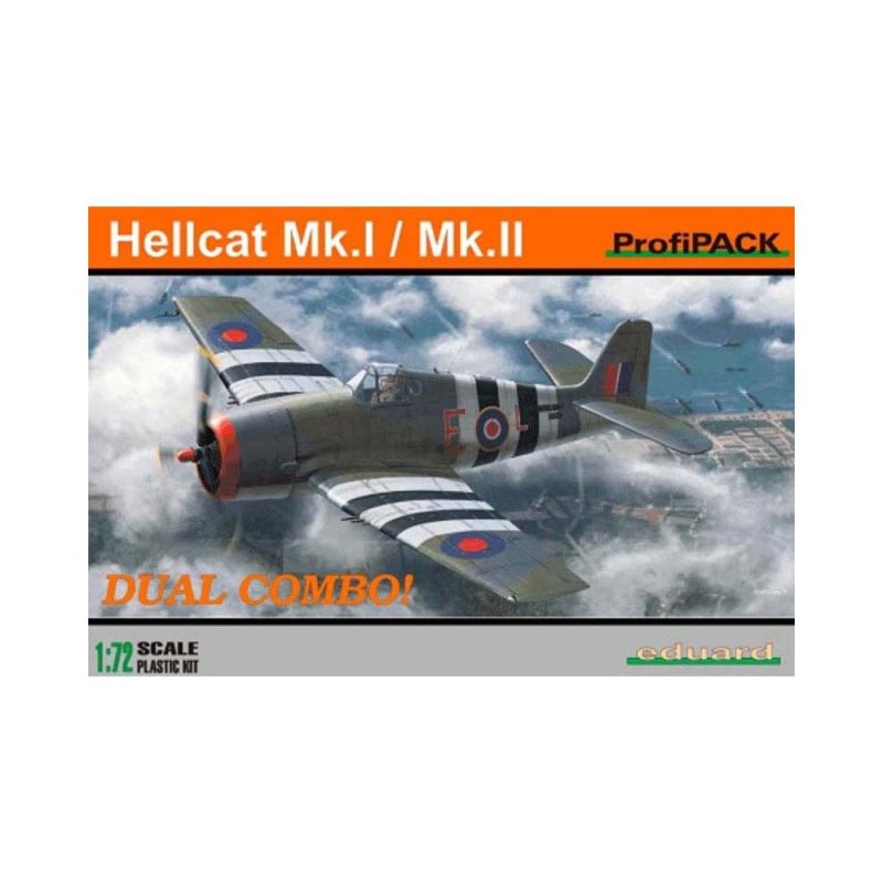 Eduard Profipack Hellcat Mk.I /II Dual Combo (1/72) 7078