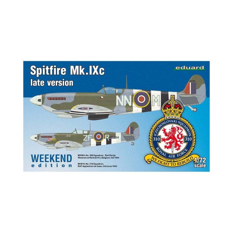 Eduard Weekend Spitfire Mk.IXc Late Version (1/72) 7431