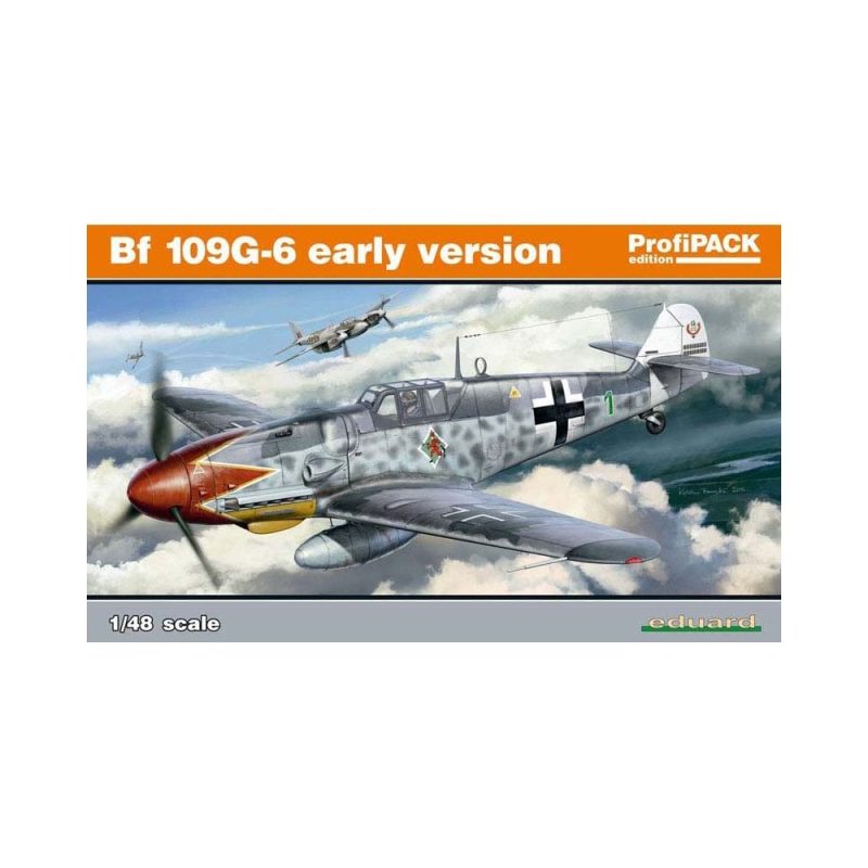 Eduard Profipack Bf 109G-6 Early Version (1/48) 82113