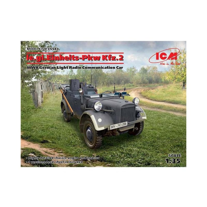 1/35 le.gl.Einheitz-Pkw Kfz.2 ICM 35583