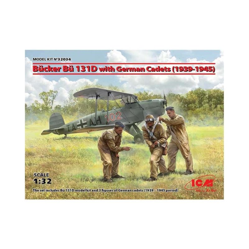 1/32 Bucker Bu-131D with German Cadets (1939-1945) ICM 32034