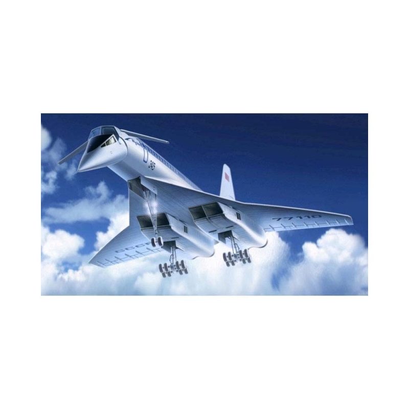 1/144 Tupolev-144 Soviet Supersonic Aircraft ICM 14401