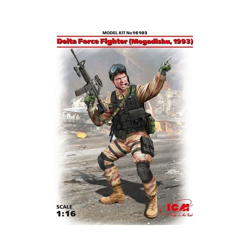 1/16 Delta Force Fighter (Mogadishu 1993) ICM 16103