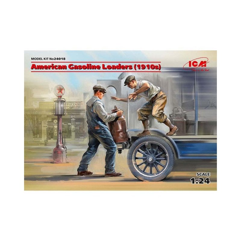 1/24 American Gasoline Loaders (1910's) 2 Figs ICM 24018