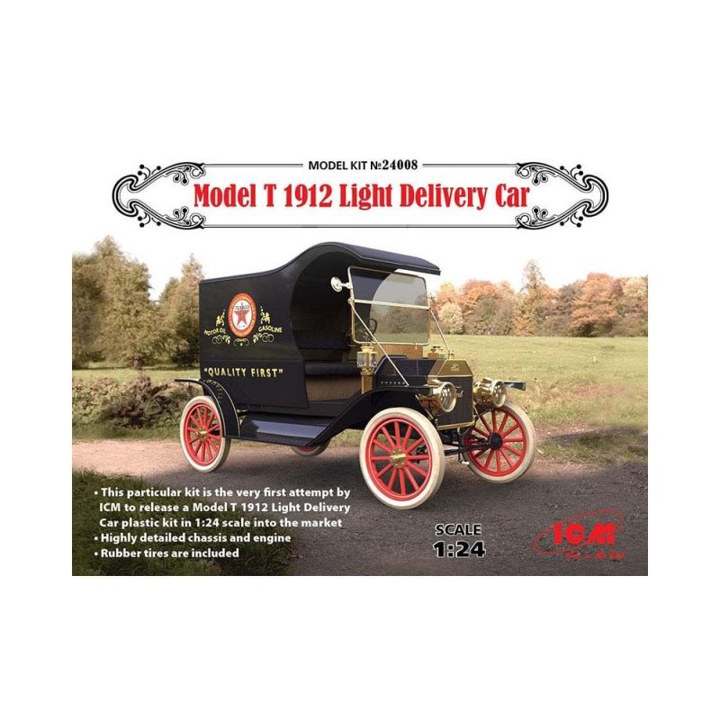 1/24 Model T 1912 Light Delivery Car ICM 24008