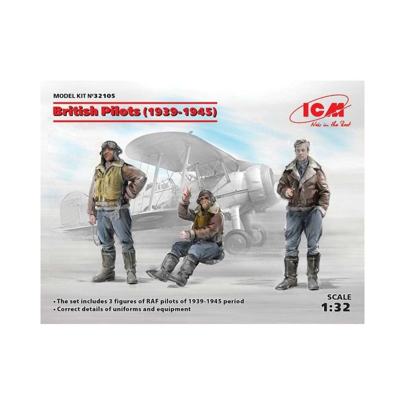 1/32 British Pilots (1939-1945) ICM 32105