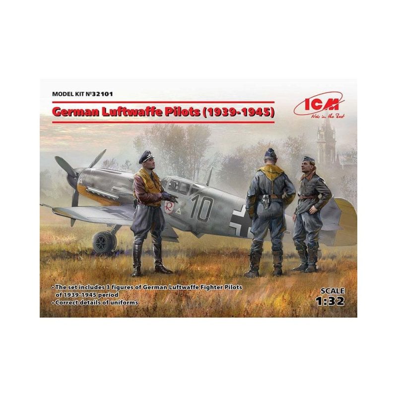 1/32 German Luftwaffe Pilots (1939-1945) ICM 32101
