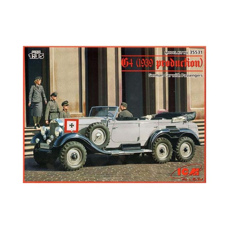 1/35 G4 (1939) German Car w/Passengers ICM 35531
