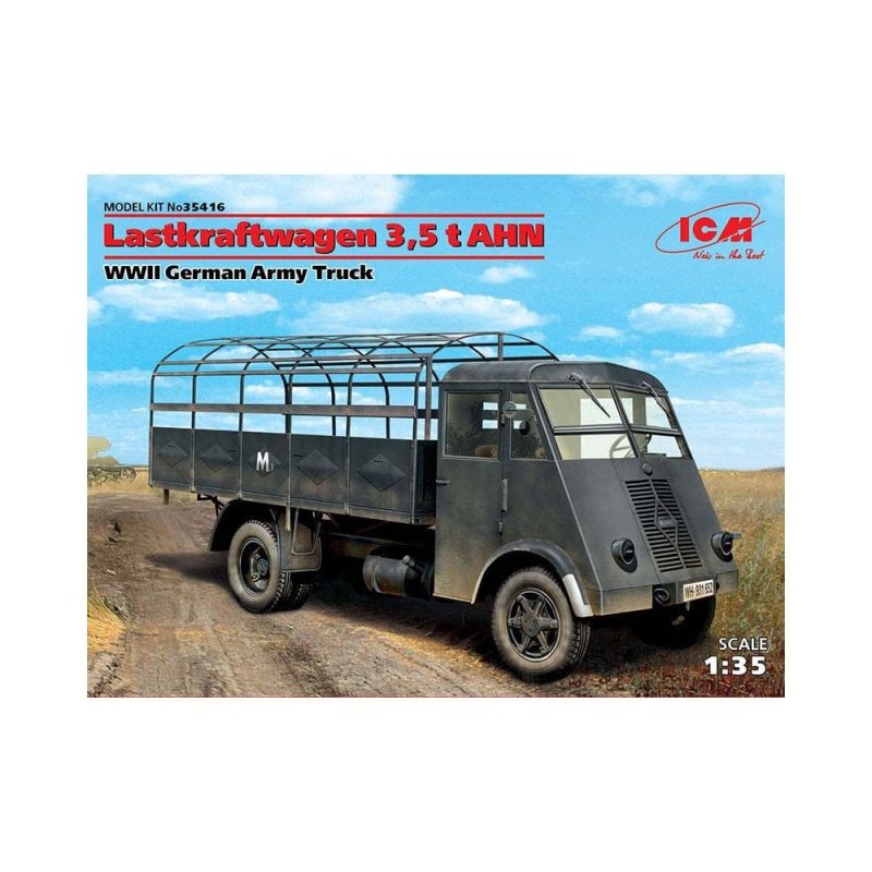 1/35 Lastkraftwagen 3 5 t AHN WWII Army Truck ICM 35416