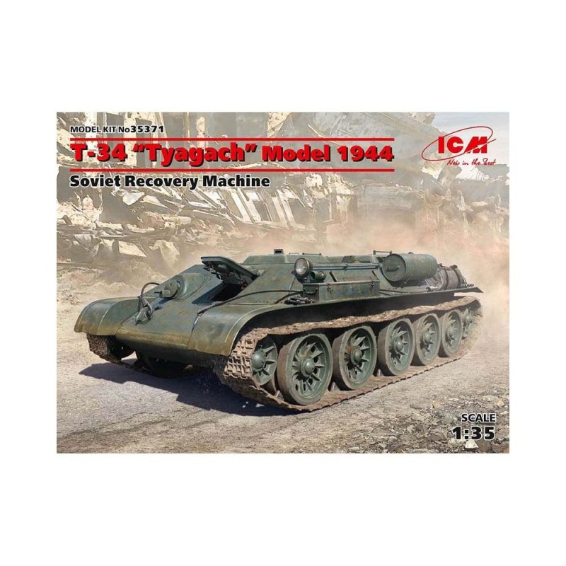 1/35 T-34 Tyagach Model 1944 ICM 35371
