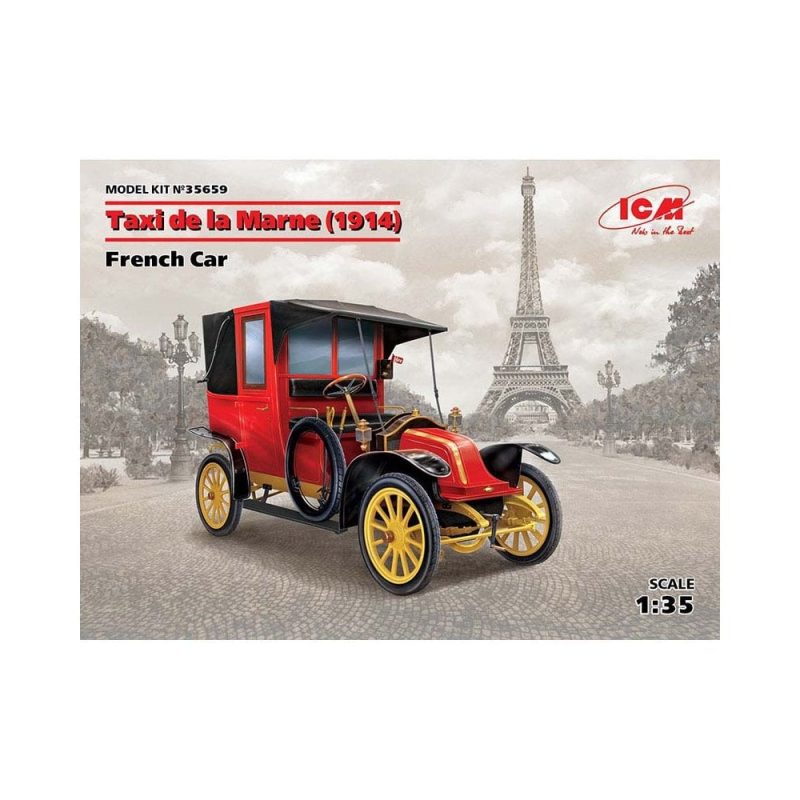 1/35 Taxi de la Marne 1914 French Car ICM 35659