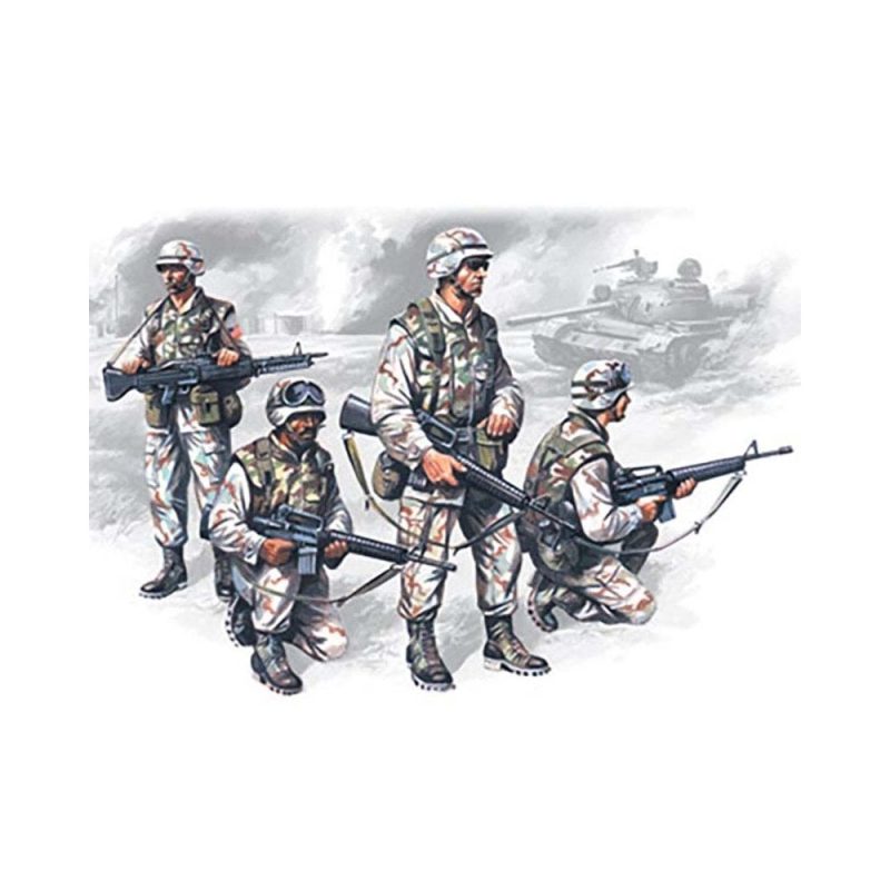 1/35 US Elite Forces in Iraq 4 Figs ICM 35201
