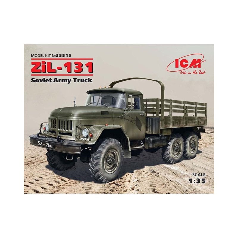 1/35 ZiL-131 Soviet Army Truck ICM 35515