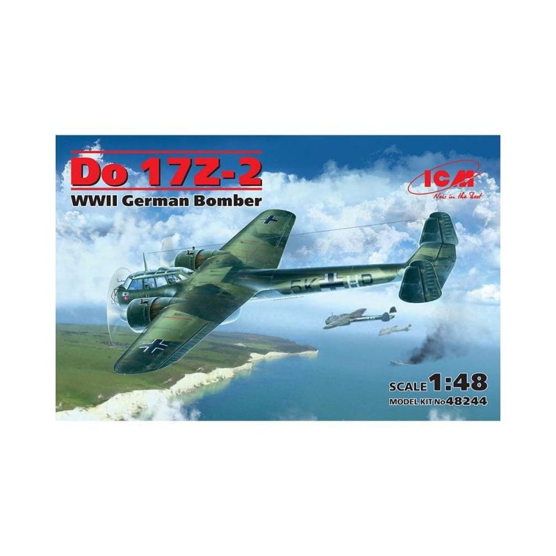 1/48 Do 17Z-2 WWII German Bomber ICM 48244