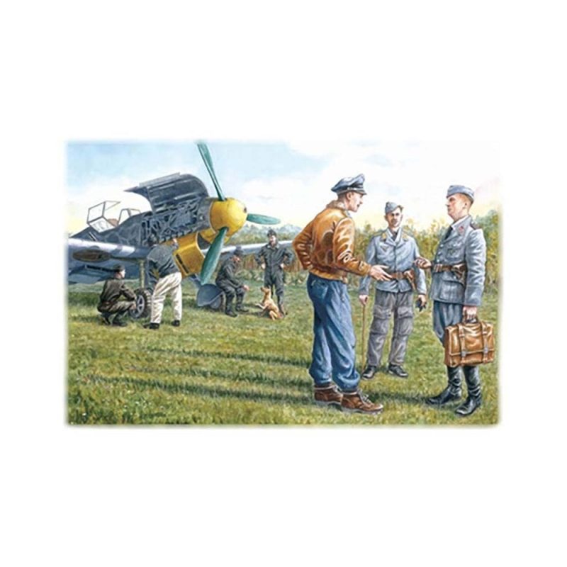 1/48 German Luftwaffe Ground Personnel (1939-1945) ICM 48085