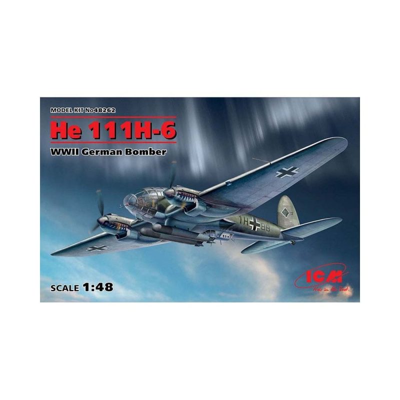 1/48 He 111H-6 WWII German Bomber ICM 48262
