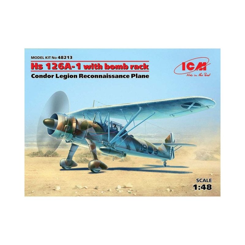 1/48 Hs 126A-1 Condor Legion Recon. Plane ICM 48213