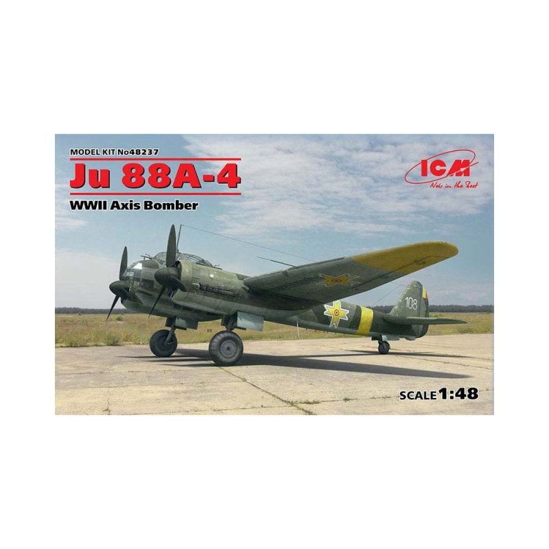 1/48 Ju 88A-4 WWII Axis Bomber ICM 48237