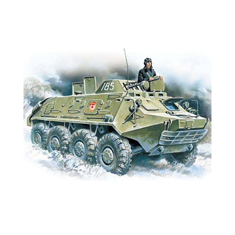 1/72 BTR-60PB Armoured Personnel Carrier ICM 72911