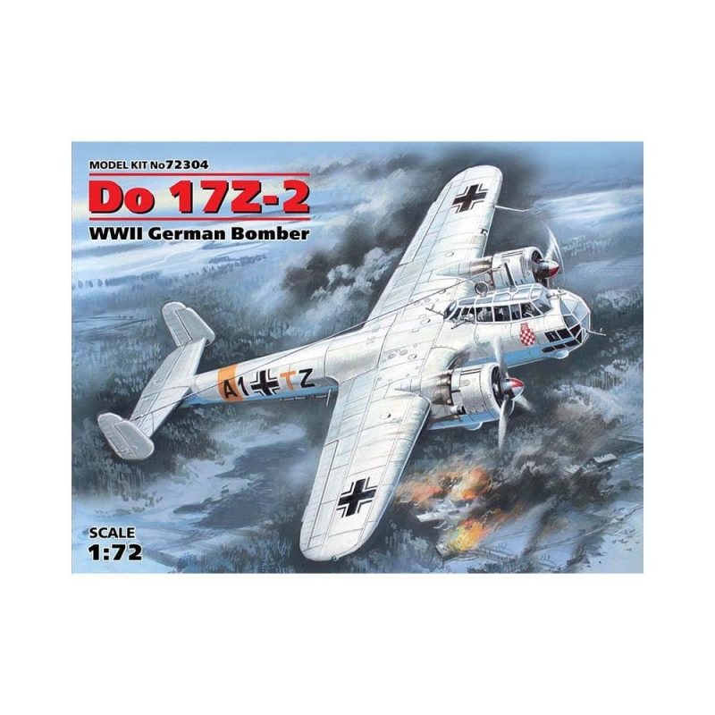 1/72 Do 17Z-2 WWII German Bomber ICM 72304