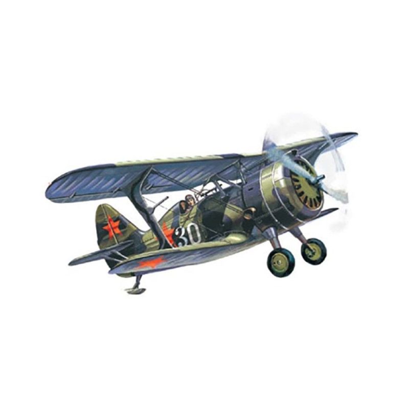 1/72 I-15 bis WWII Soviet Biplane Fighter ICM 72012