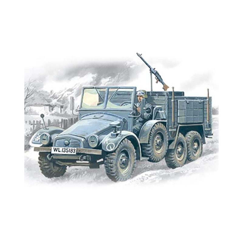 1/72 Krupp L2H143 Kfz.70 Light Army Truck ICM 72451