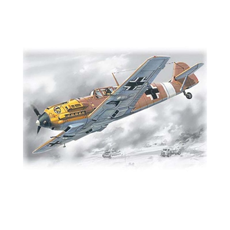 1/72 Messerschmitt Bf 109E-7/Trop WWII Fighter ICM 72133