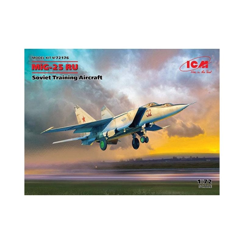 1/72 MiG-25 RU Soviet Training Aircraft ICM 72176