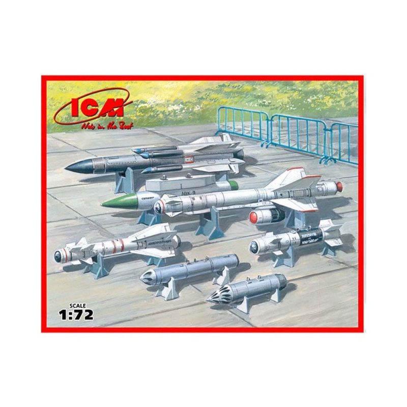 1/72 Soviet Aircraft Armament (inc.missiles/bombs) ICM 72213