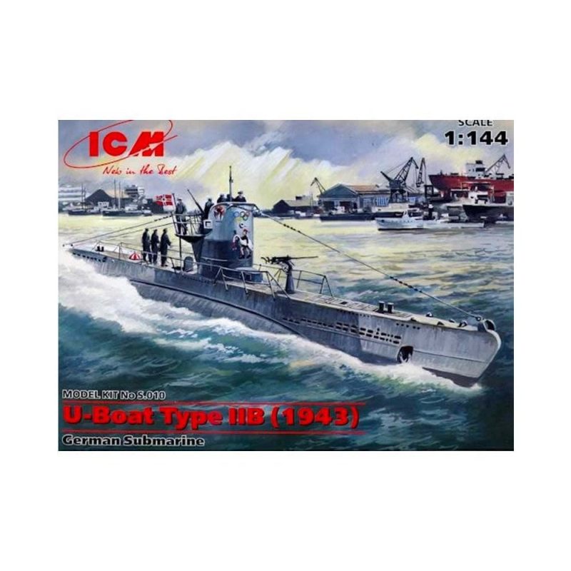 1/144 U-Boat Type IIB (1943), German Submarine ICM S010