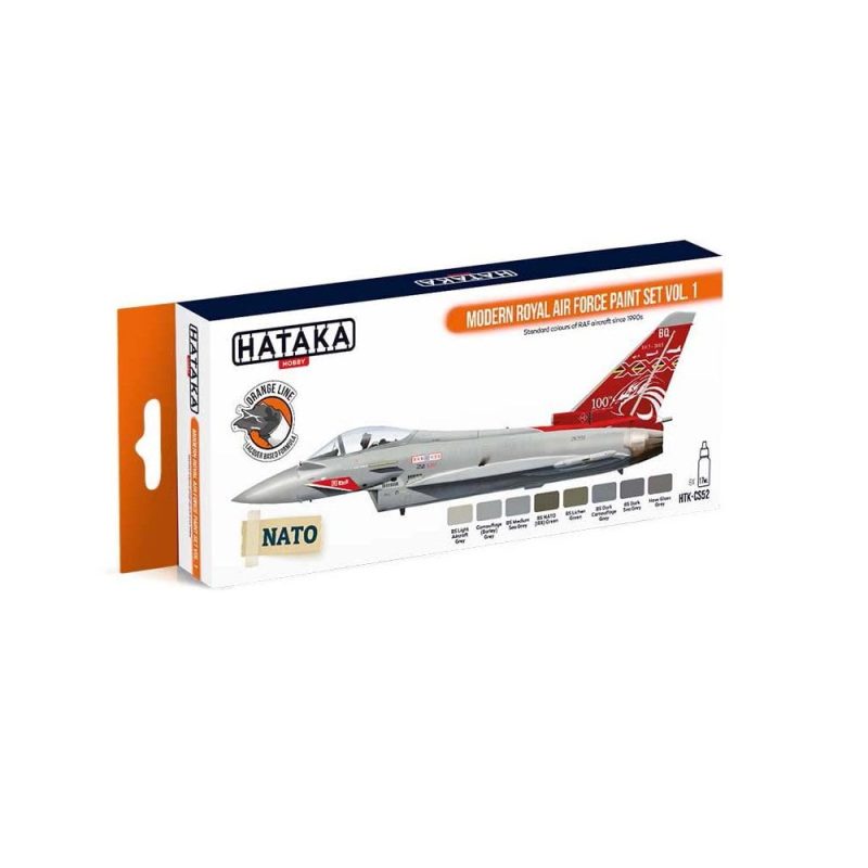 Hataka Orange Line Paint Set - RAF Vol.1 HTK-CS52