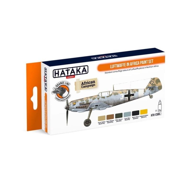 Hataka Orange Line Paint Set - In Africa HTK-CS06.2