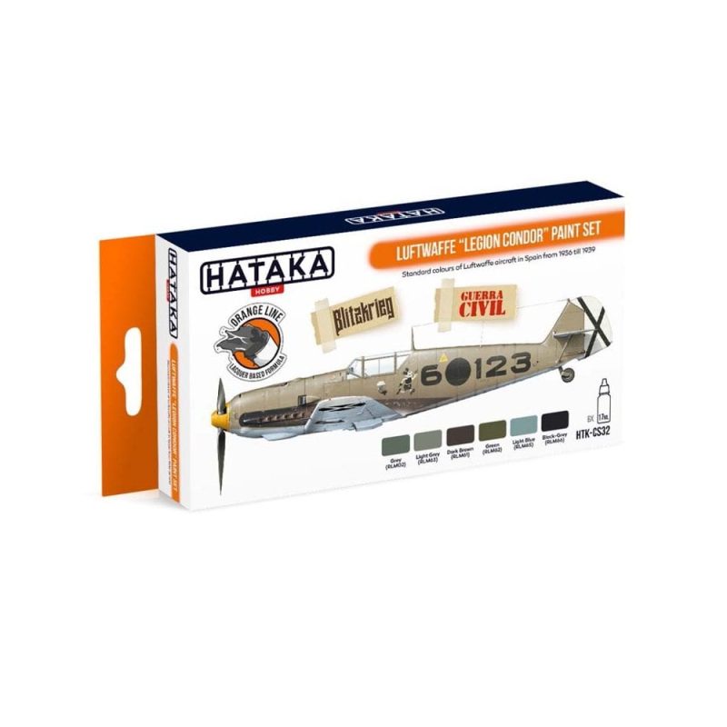 Hataka Orange Line Paint Set - "Legion Condor" HTK-CS32