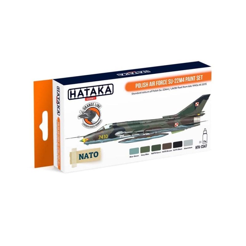 Hataka Orange Line Paint Set - Airforce Su-22M4 HTK-CS47