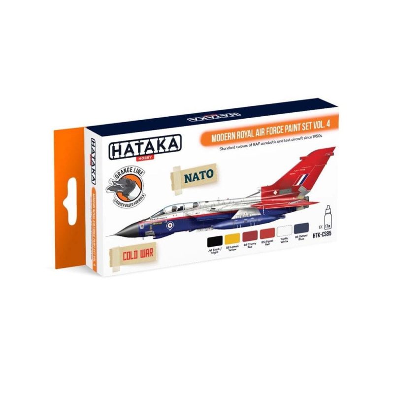 Hataka Orange Line Paint Set - Royal Airforce Vol.4 HTK-CS85