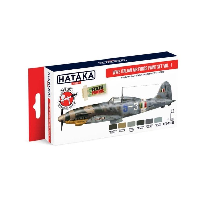 Hataka Red Line Paint Set - Italian Airforce HTK-AS103