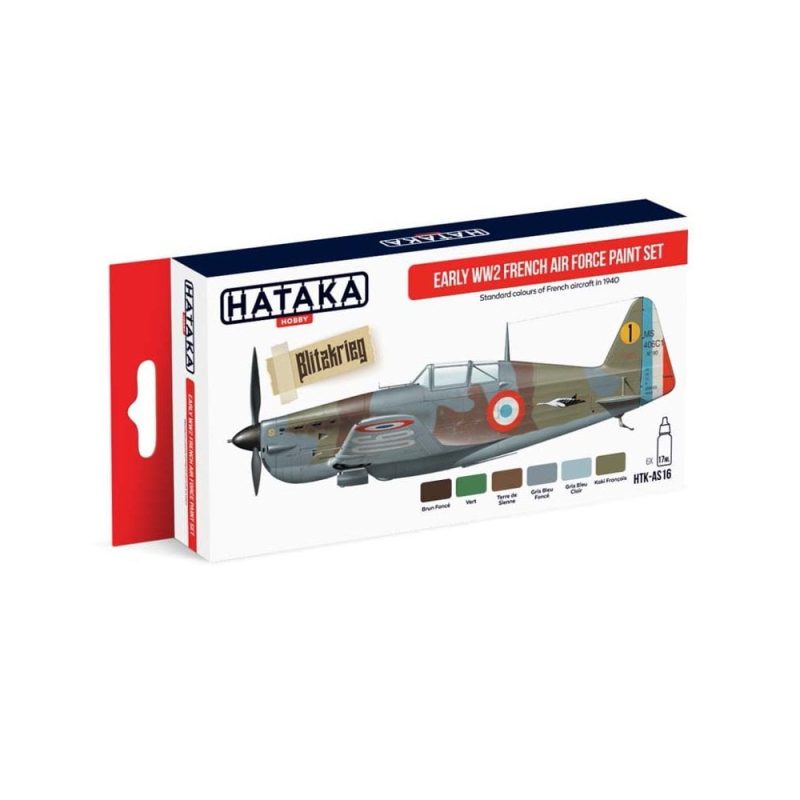 Hataka Red Line Paint Set - French Airforce HTK-AS16